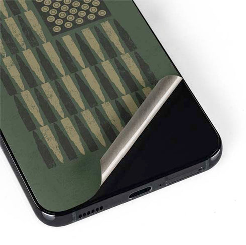 Bullet American Flag Galaxy S22 Plus Skin